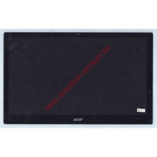 Экран в сборе (матрица+тачскрин) для Acer ASPIRE V5-572 черный
