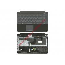 Клавиатура (топ-панель) для ноутбука Samsung RC510 NP-RC510 черная