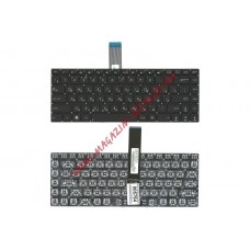 Клавиатура для ноутбука Asus ? черная с подсветкой без рамки (0KNB0-MF1UI13)