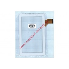 Сенсорное стекло (тачскрин) DH-0901A1-FPC02-02 белый