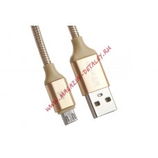 USB Дата-кабель "ANKER" Micro USB 0,9 метра (золотой/коробка)