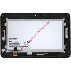 Дисплей (экран) в сборе с тачскрином M101NWT2 для планшетов с рамкой