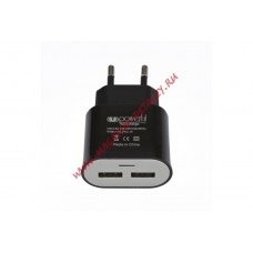 Блок питания (сетевой адаптер) Powerful Travel Charger USB выход 2,1 А черный