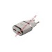 Блок питания (сетевой адаптер) USB Charger ES-D03 2 USB выхода 2.1А белый