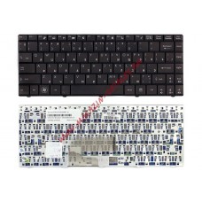 Клавиатура для ноутбука MSI X-Slim X300 X320 X340 X400 X410 X430 U210 EX460 U250 черная