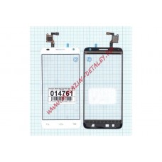 Сенсорное стекло (тачскрин) для Alcatel One Touch Idol 2 mini S 6036 белый