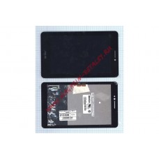 Дисплей (экран) в сборе (матрица N070ICN-GB1 +тачскрин) для ASUS FonePad 7 ME175 черный