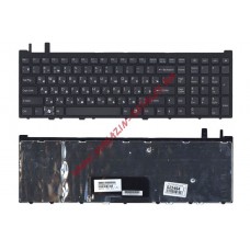 Клавиатура для ноутбука Sony VGN-AW черная с рамкой