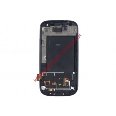 Дисплей (экран) в сборе с тачскрином full set для Samsung Galaxy S3 I9300 черный